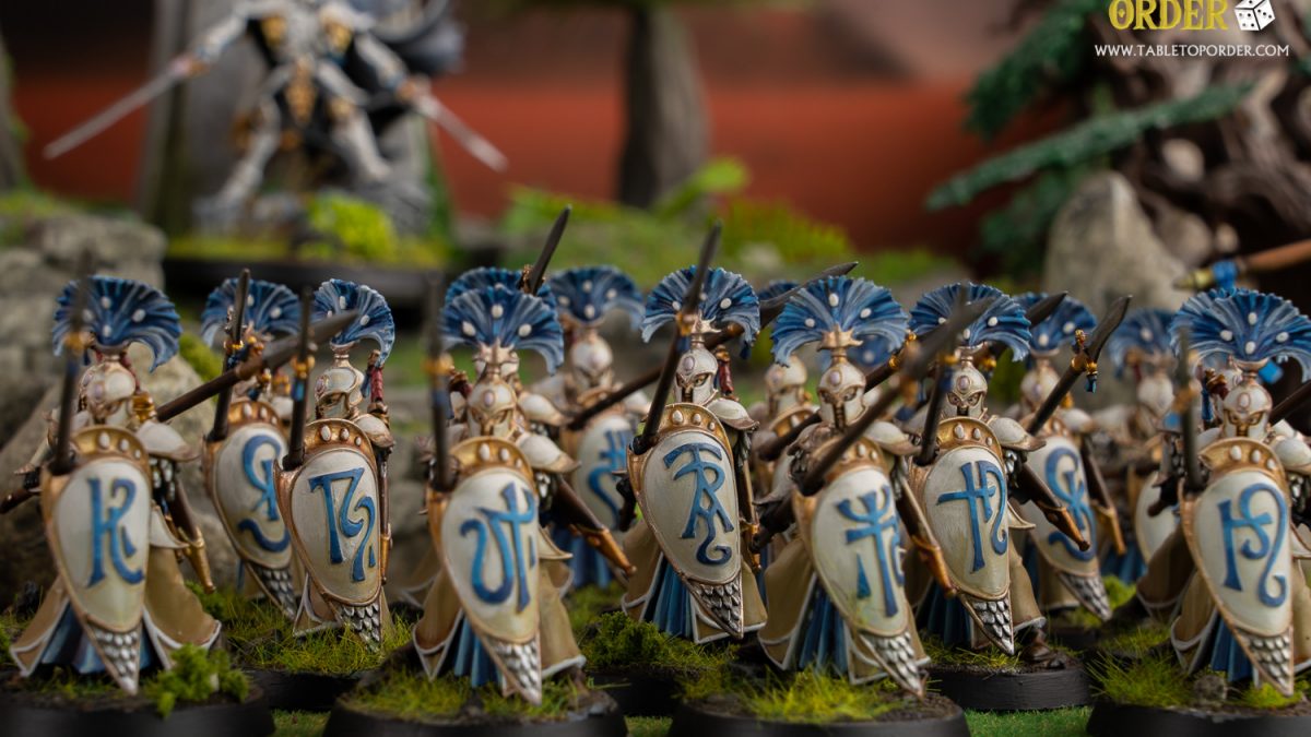 Vanari Auralan Wardens Wathammer Age of Sigmar commission painting