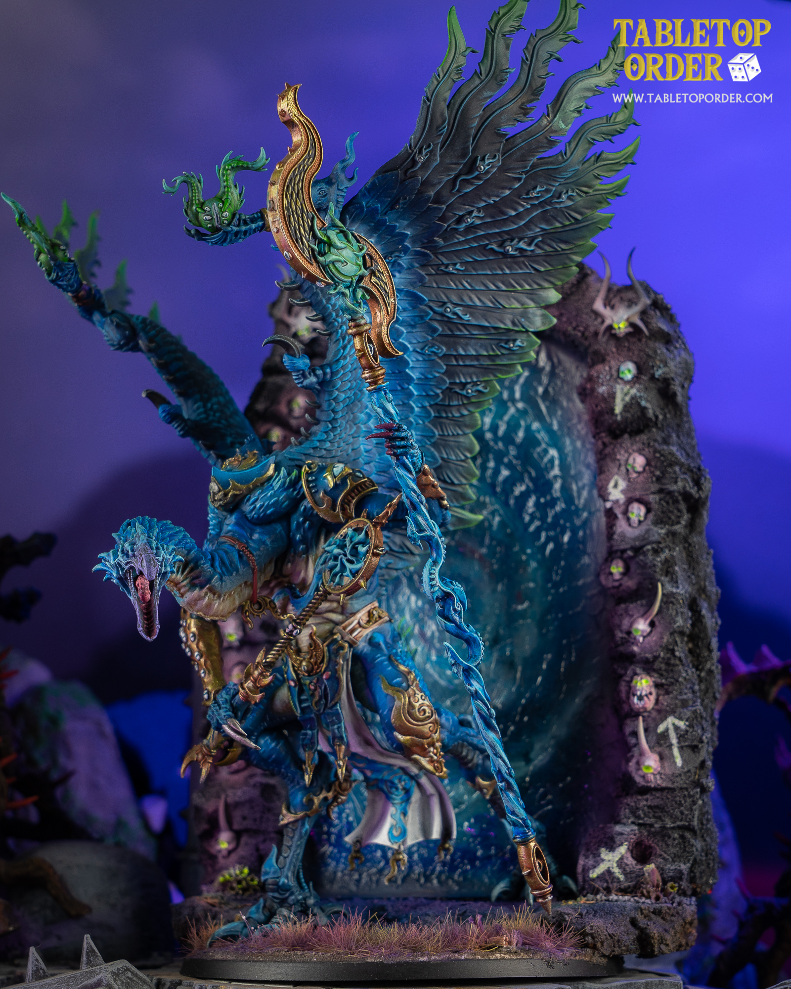 Lord of Change Warhammer Commission Painting